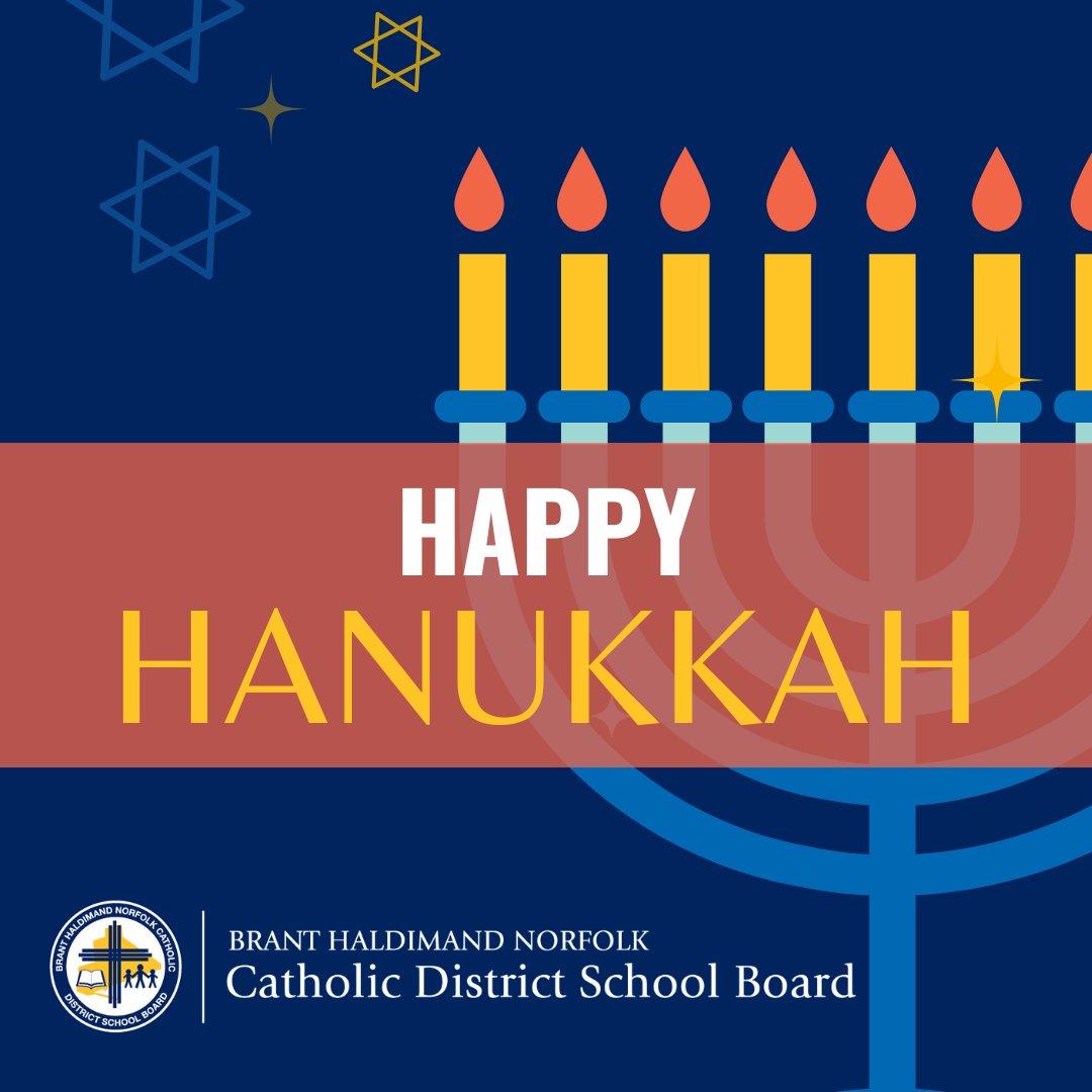 bhncdsb's tweet photo. Hanukkah Sameach! We wish all those celebrating Hanukkah a wonderful holiday as you gather with loved ones over the coming eight nights. May this Festival of Lights bring joy, peace, and hope.
#Hanukkah #FestivalOfLights #CelebrateTogether #PeaceAndLight https://t.co/CWpoxS20mU