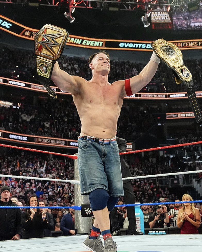 goods_emily's tweet photo. The Last Real Champ
The Greatest of All Time- John Cena
#ThankYouCena #lasttimeisnow https://t.co/t2iPiz5OZ8