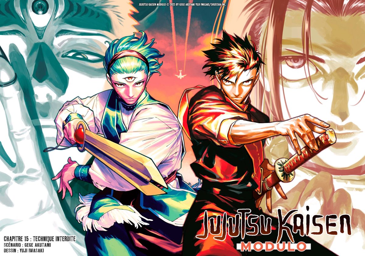 Manga_Nova's tweet image. RETENEZ-MOI !

La double page du chapitre 15 de JJK Modulo sera votre nouveau fond d'écran 😍