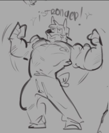 BIG HUSKY WROOOF!