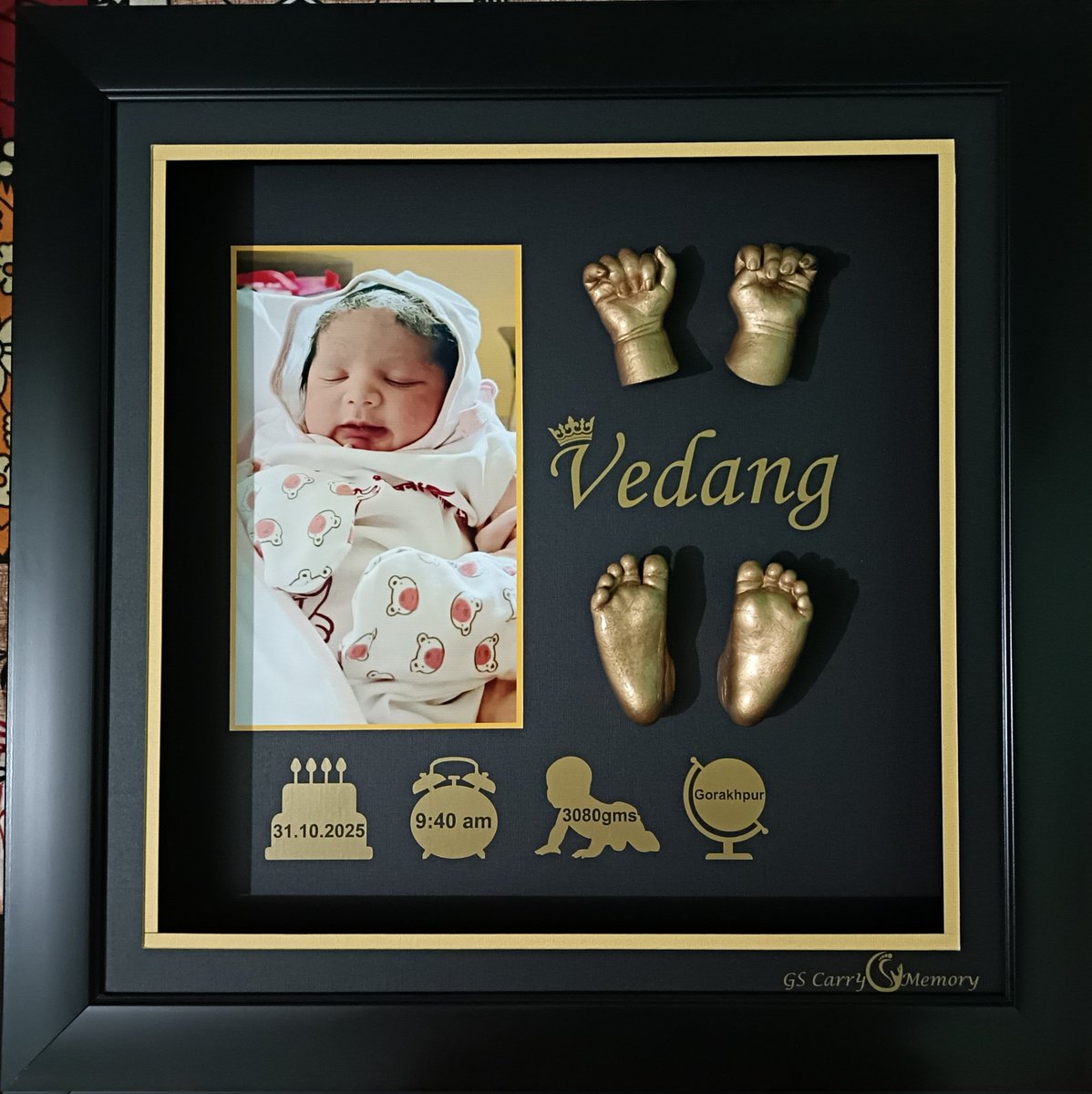 gscarrymemory's tweet image. Baby hand and foot casting frame
GS carry memory Noida sector 22
#3dcasting #casting #babyhandfeetcasting #gs_carry_memory #memories #gifting #luxury #luxury #3dimpression #handcasting