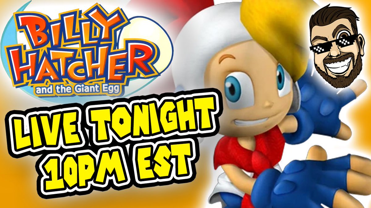 TimfamousTV's tweet photo. Going live TONIGHT with a forgotten GameCube classic 🥚
Billy Hatcher &amp; the Giant Egg is pure chaos and nostalgia.
Did anyone else play this growing up?? 👀👇

#BillyHatcher #GameCubeGames #RetroStream #Sega #NostalgiaGaming #RetroGames #LiveStream https://t.co/Kiyfl9UCWW