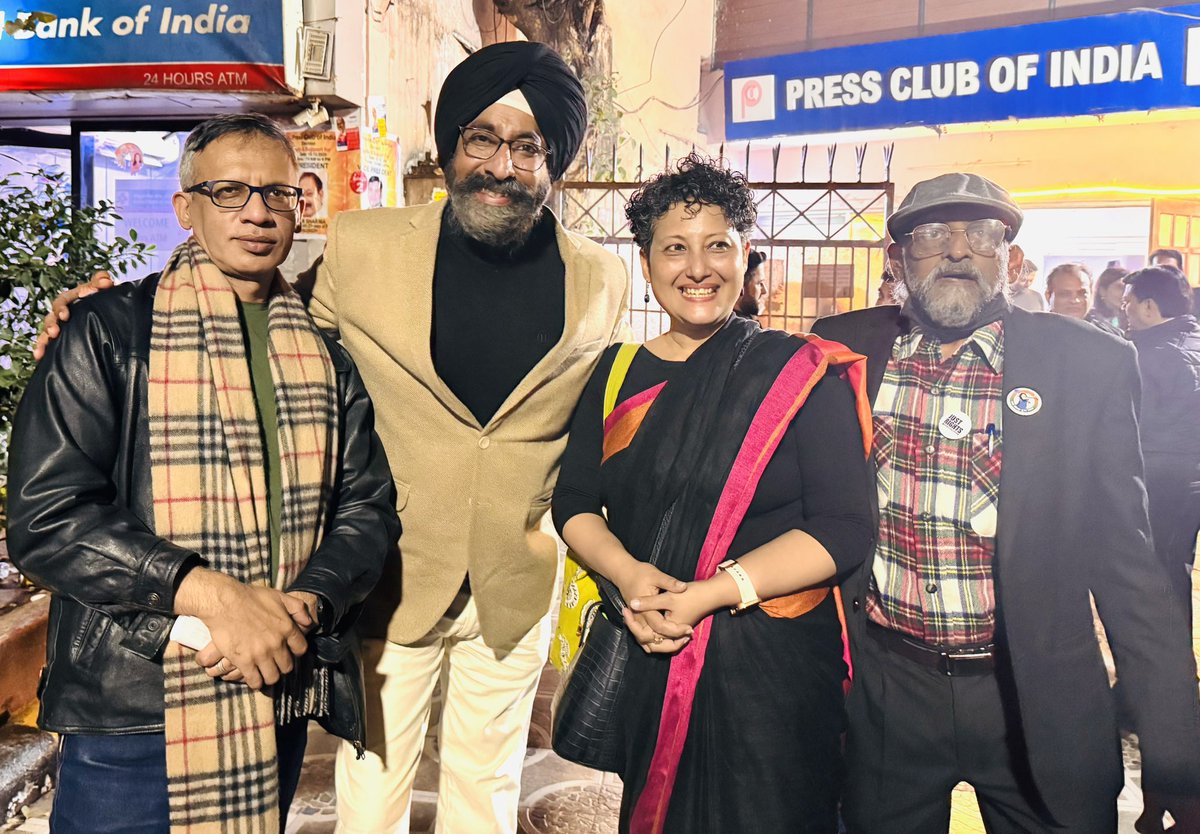 Congratulations to <a href="/sangbarooahpish/">Sangeeta Barooah Pisharoty</a> on winning the presidency of the <a href="/PCITweets/">Press Club of India</a>. 

At a time when much of the media has grown pliant, this result matters.

Under her leadership, the PCI continues to stand for institutional integrity and editorial conscience.

<a href="/Rezhasan/">Rezaul Hasan Laskar</a>