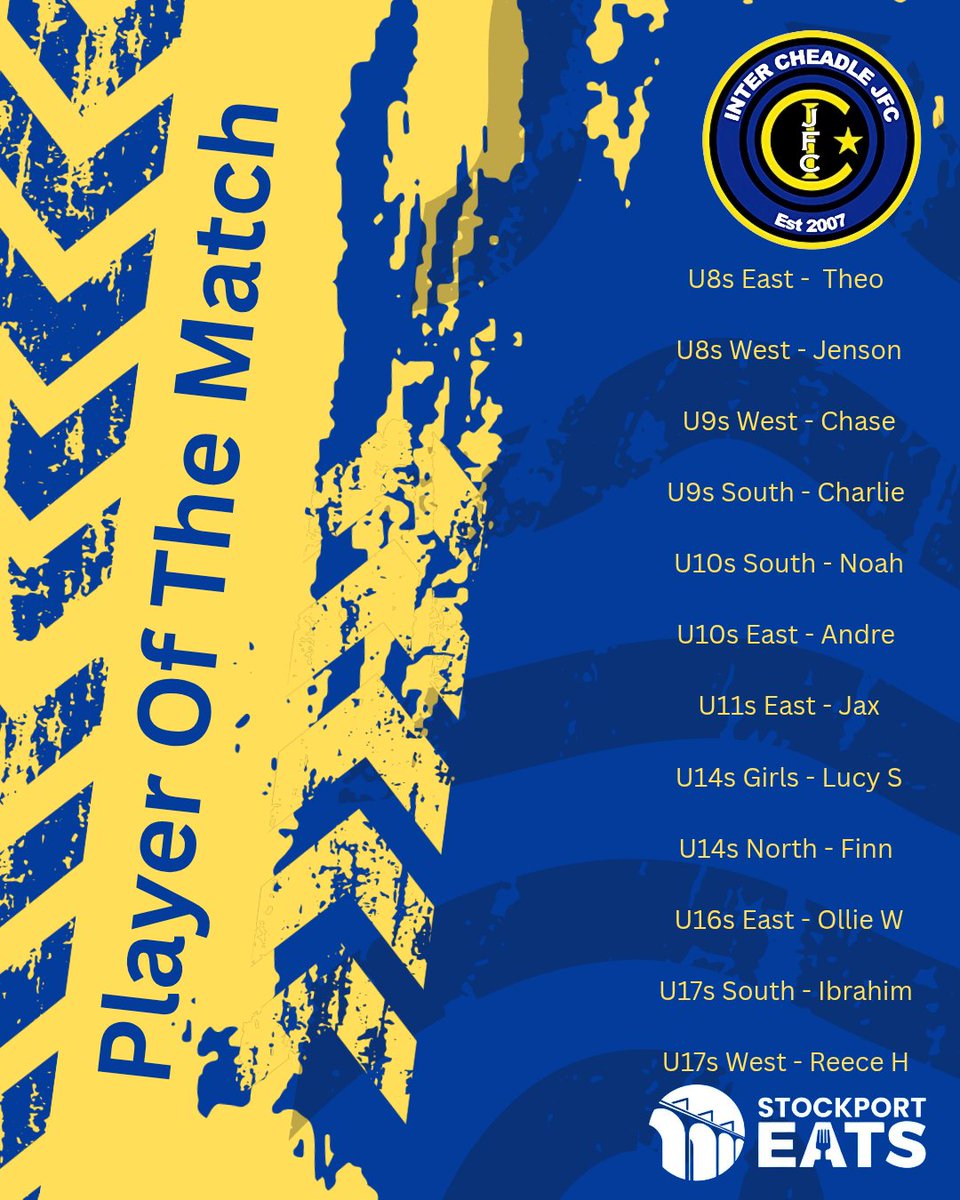 Inter Cheadle JFC tweet media