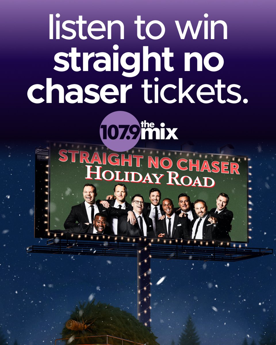 Still need tickets to see Straight No Chaser at Old National Centre on December 20th? Listen everyday this week with Toni at 12:20p to win tickets!

🎟️: bit.ly/3YgqXTx
🔊: bit.ly/43IcCCu