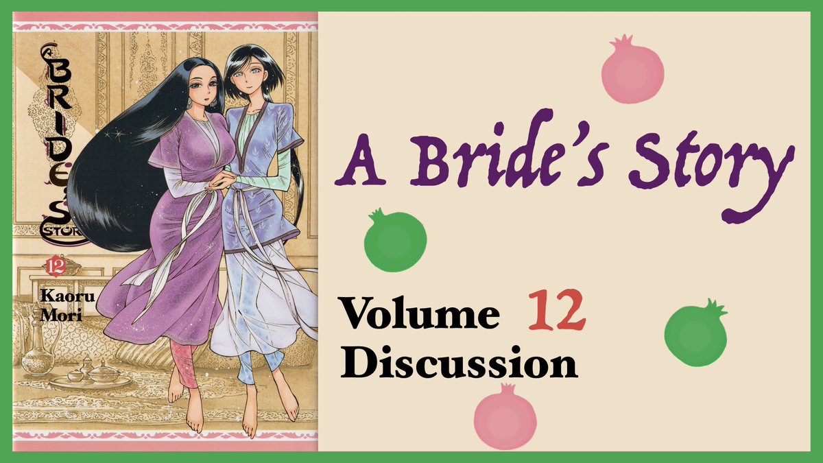 UmamiManga's tweet photo. Tune in to the podcast as we discuss volume 12 of the A Bride's Story manga! 🐎

YouTube: https://t.co/Z1TcZ2a74S
Spotify: https://t.co/JxTQQN0FkF
Apple Podcasts: https://t.co/DYXPUGR63z

#UmamiManga #ABridesStory #Otoyomegatari #乙嫁語り #manga #podcast https://t.co/CBbQ7y2z4I