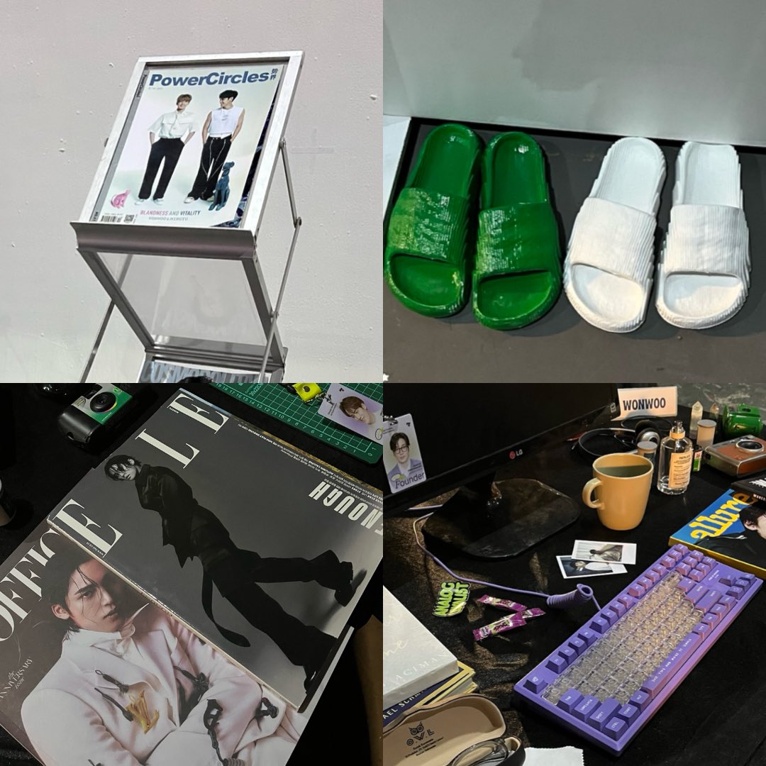 from the stamp rally, cute merch, mini exhibition, to the photo studio, everything was so well thought out and fun, thankyou <a href="/mwn__staff/">life at MWN</a> 💚💜
