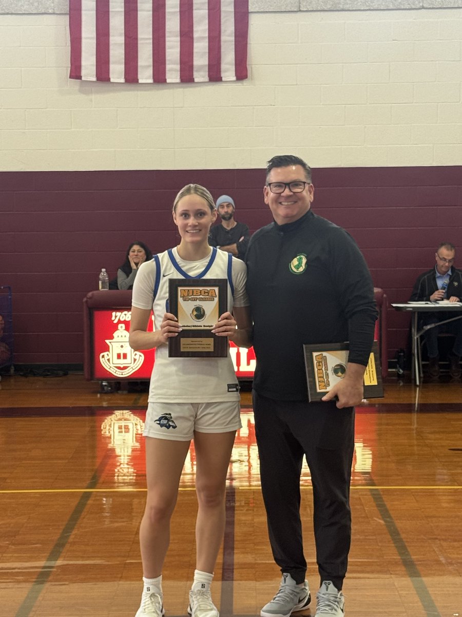 NJBCA_Official's tweet image. NJBCA’s Scholar Athletes sponsored by Hillsborough Funeral Home for Game 1 awarded to Gill St. Bernard’s Addy Platt and for Westfield HS Darby Hubner Congratulations! #NJBCA

@GSBAthletics @WHS_BlueDevils @CoachMcKeonWHS