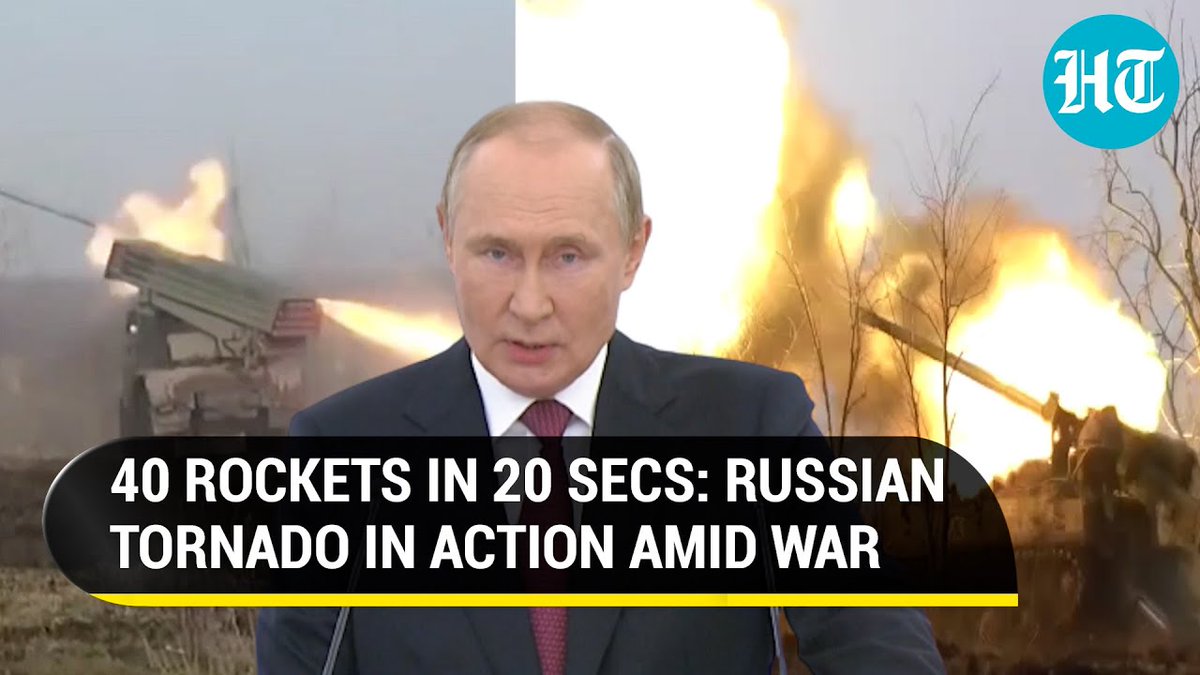 #Ukraine #Myrnohrad Da ukrainische Söldner sich immer noch im  Mirnograder Kessel verschanzt halten und eine Kapitulation verweigern, hat das russische Oberkommando soeben ihre modernsten thermobaren Raketen Tornado5 zum Einsatz gebracht. Mit individueller und "intelligenter"