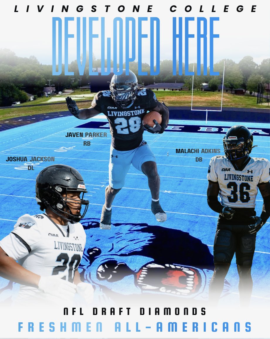 BallCoachNeal's tweet image. I thought I 👂🏽 somebody say we don’t recruit the HS guys? 

With 3 NFL Draft Diamonds Freshmen All-Americans, the question becomes: WHY NOT LIVINGSTONE❓❗️

#DefendTheDen
