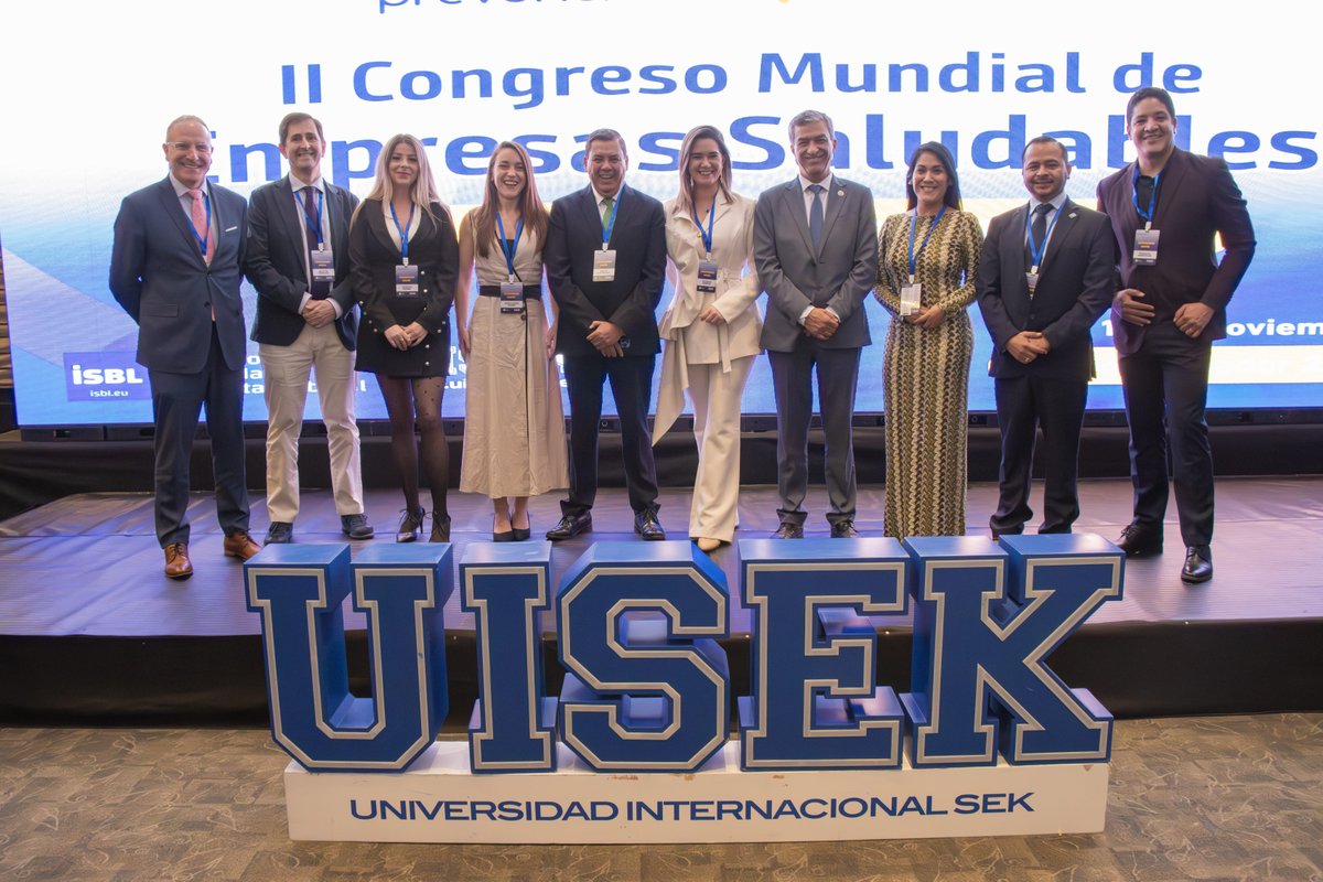 Éxito del II Congreso Mundial de Empresas Saludables y Premios Prevencionar Saludable #Ecuador 2025 prevencionar.com/2025/11/18/exi…