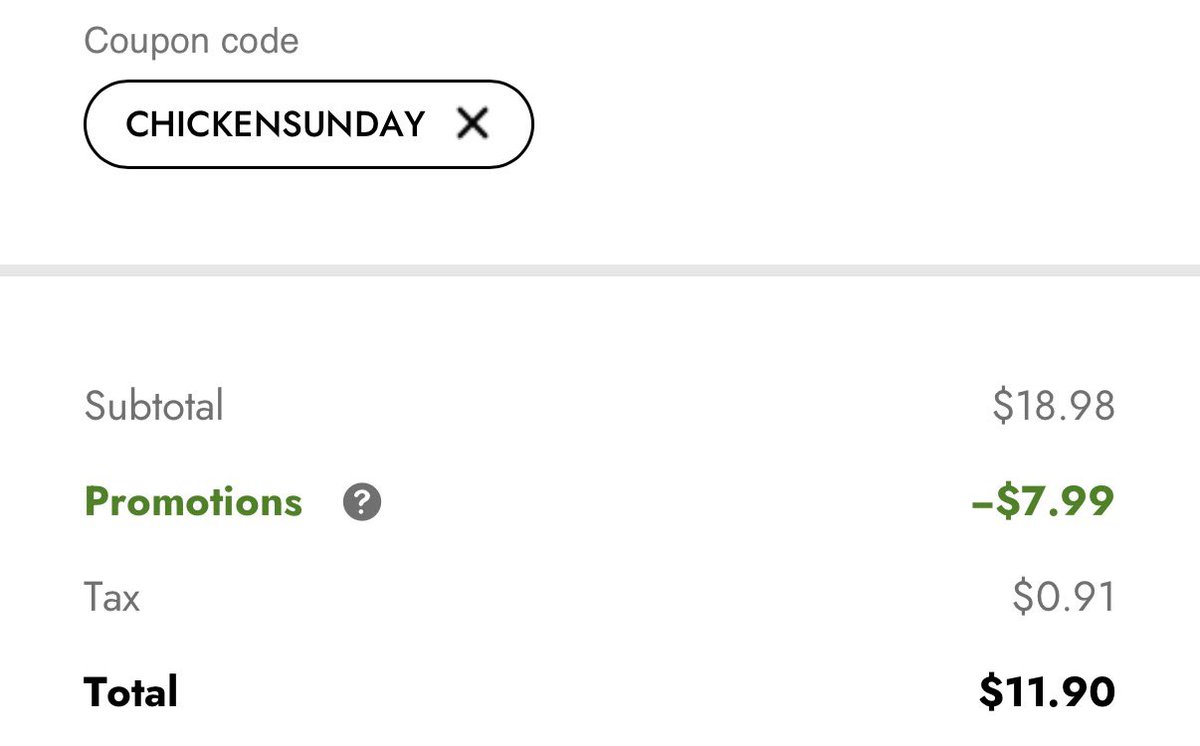 GlitchedDeals's tweet photo. SHAKE SHACK FREE CHICKEN SHACK SANDWICHES

Spend $10+ get one Chicken Shack Sandwich FREE at Shake Shack

Use code ‘CHICKENSUNDAY’ at checkout

Working on app or in-store orders (add toppings to reach $10 minimum)

https://t.co/XoiH17ncL8 https://t.co/anP1Ll6EiU