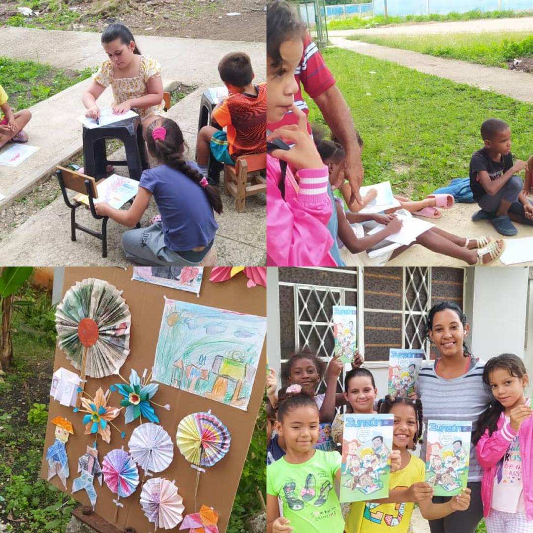 Se realizaron actividades de artes plásticas para nuestros niños, en Abel Santamaría en el municipio Boyeros.
#LaHabanaViveEnMí