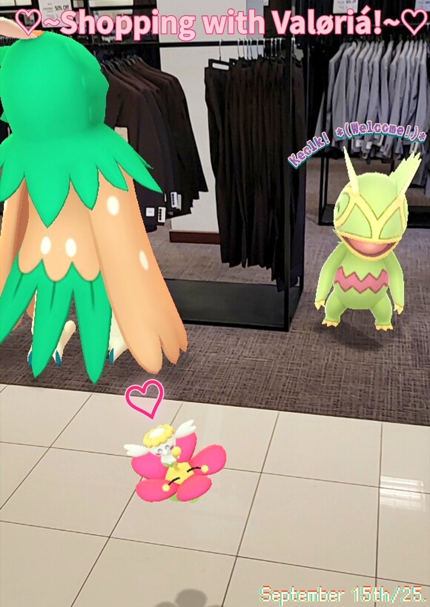 MichaelLoftin5's tweet image. 🍂Autumn Season Wrap-Up!🍁
And Pokémon Concierge event?!😲⛱️

#Kecleon #Flabébé #Decidueye #Muk #Raticate #Sableye #Greninja #Incineroar #Sneasler #Hoopa    #PokemonGO

•The Scary-Face trio~!👹
•Kecleon's Shopping Mall:🏬🛍

•I dress up my avatar as my Halloween Buddy~🎃🦇