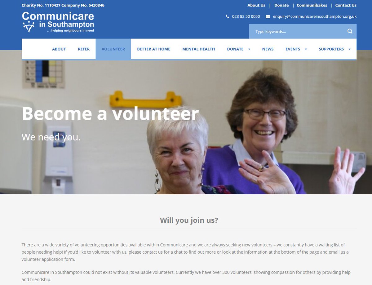 Communicare_SO's tweet photo. ✨Thinking about #NewYearsResolutions for #2026?Why not make this the year you give back to your community? We’re looking for volunteers to join our network in #Southampton and help support vulnerable people living in our city. 
 https://t.co/1eGadx4eug
#Volunteering #Charity https://t.co/5TpBFKrrFy