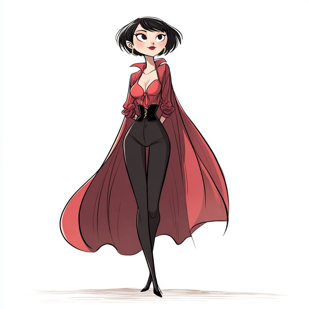 contemporary comics style