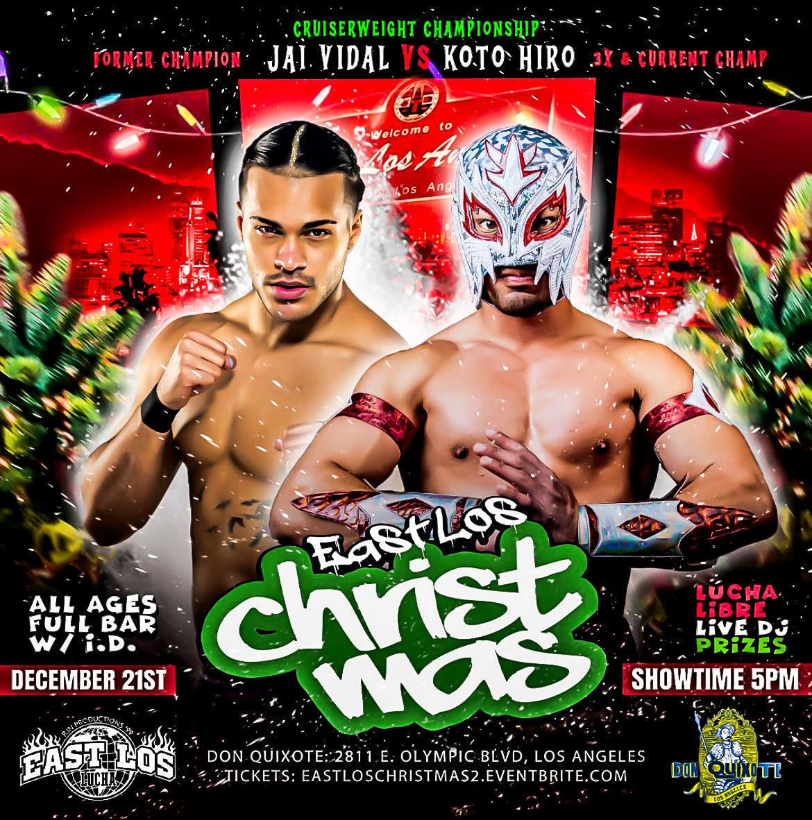 East Los Lucha tweet media