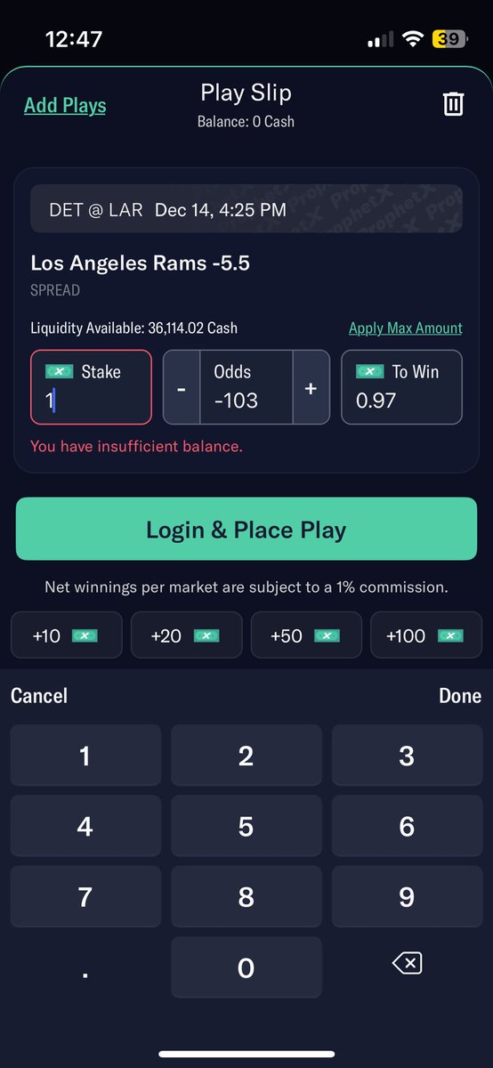 DataBased_Bets's tweet photo. @Dataman422 Raiders +12.5 1u/1.05u
Dolphins +3 1u/1.09u
Rams -5.5 1u/.97u
Panthers -2.5 1u/.97u https://t.co/qWxj9T0SW3