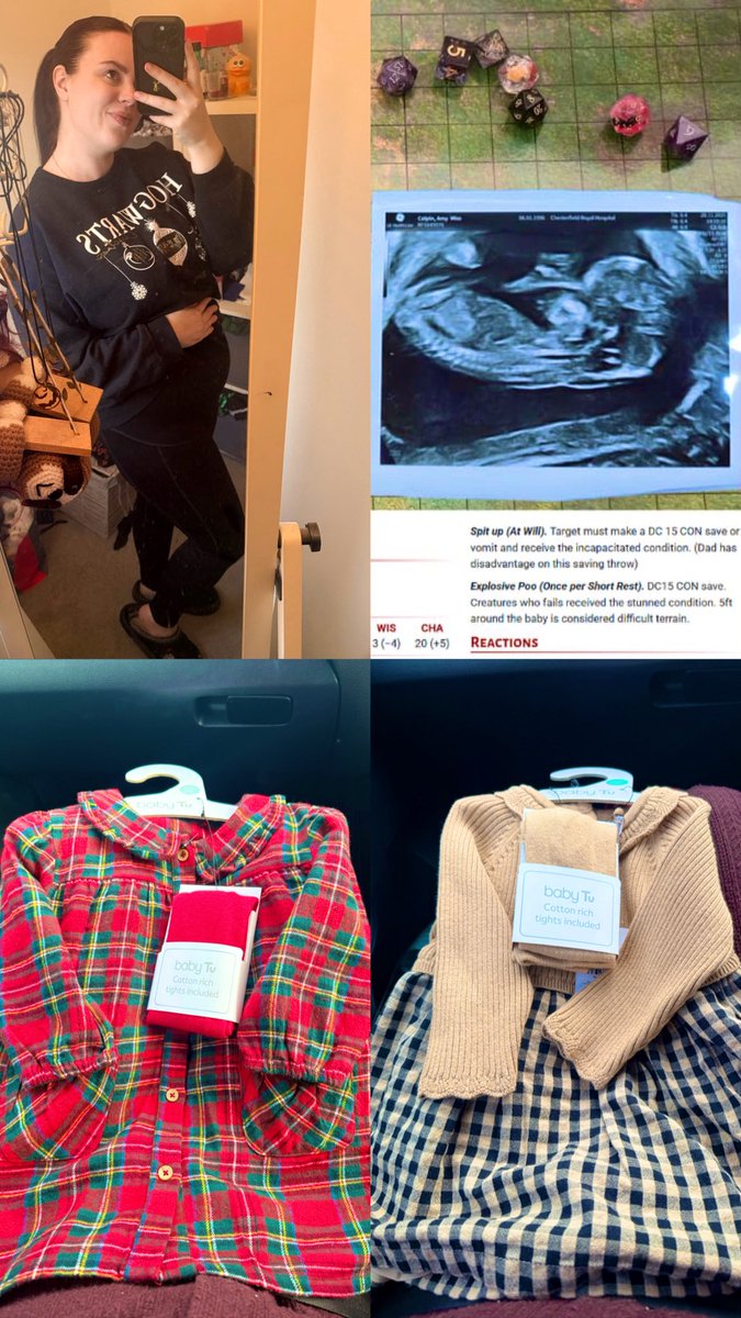 Feeling incredibly excited for 2026 💖
Baby Girl Emmens 🍁🌹 
#NewYear #Family #BabyGirl