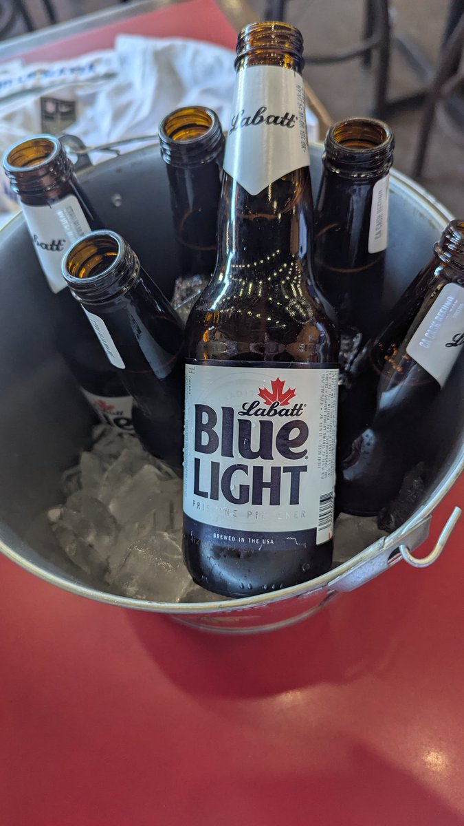 It begins! <a href="/LabattUSA/">Labatt Blue Light</a> #GoBills #BillsMafia