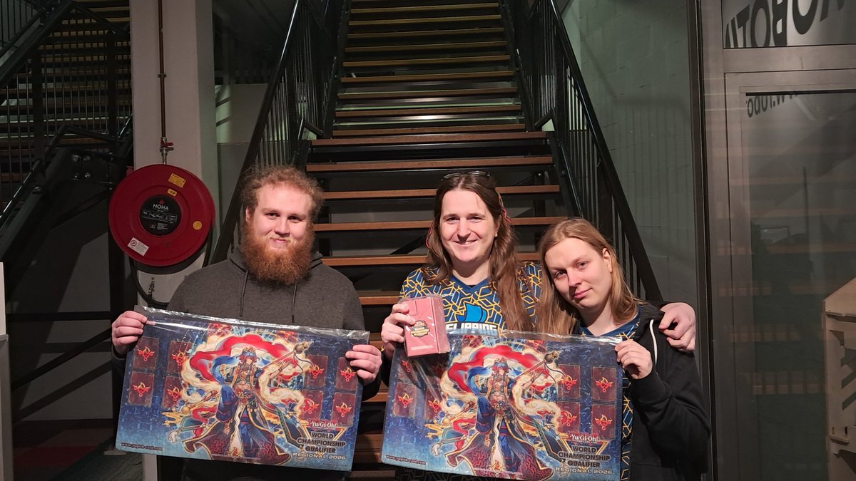 We are happy to congratulate Leah, Thomas and Dave for their Tops at WCQ Zoetermeer!
<a href="/LeahStormsFury/">Leah</a> finished in 2nd place, <a href="/Thomas_Kas/">Thomas kas</a> finished in 6th place and <a href="/DaveVecht/">Dave Vecht</a> finished in 7th place.

We wish you a great holiday season, see you next year!