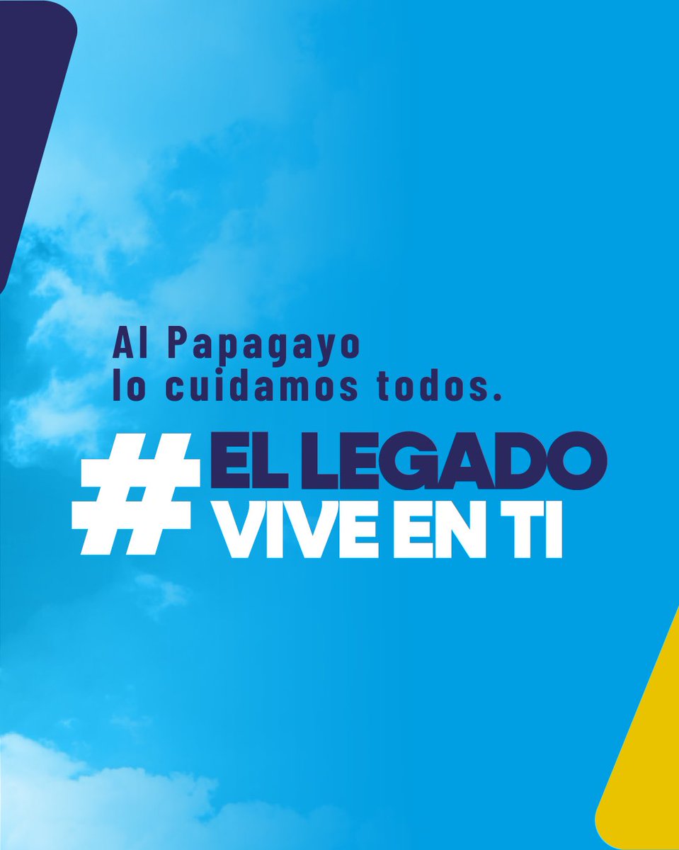 El Papagayo es un homenaje a una especie que forma parte de nuestra identidad natural y cultural.
Es un recordatorio vivo de la riqueza que nos rodea y de la importancia de proteger lo nuestro. 

Porque los espacios públicos también nos cuentan quiénes somos.
#ElLegadoViveEnTi