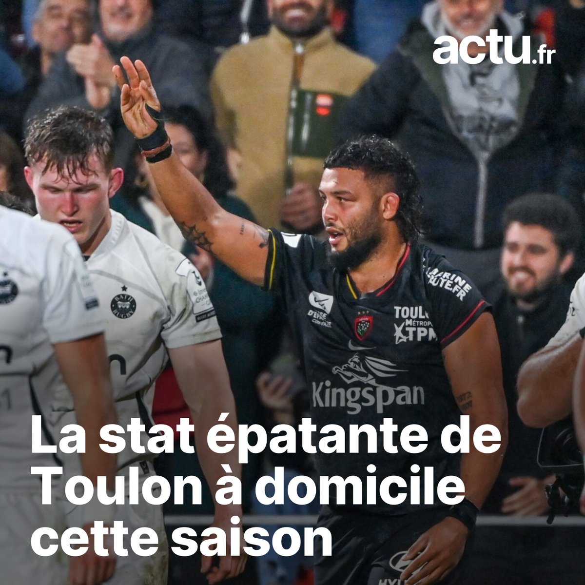 acturugby's tweet photo. 🏉💪 Toulon a encore mis la manière pour battre Bath ▶️ https://t.co/DBpFqQA3mb
#TOUvBAT #RCTBAT #InvestecChampionsCup #rugby https://t.co/MhuZkMgelW