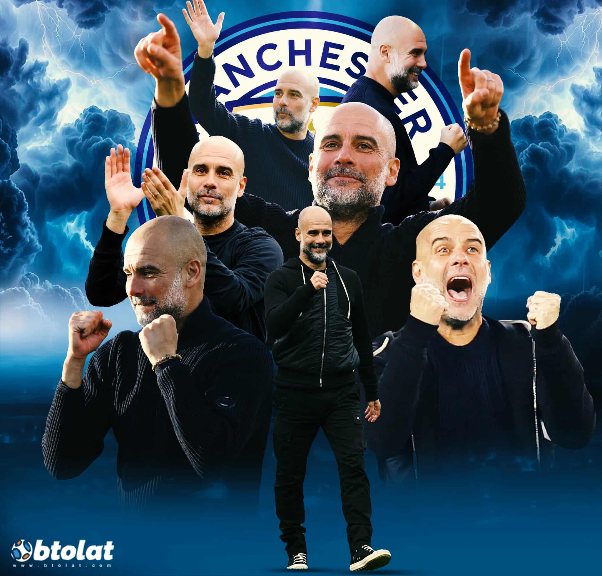 بيب جوارديولا أصبح أسرع مدرب يحقق 150 فوزًا في الدوري الإنجليزي الممتاز 