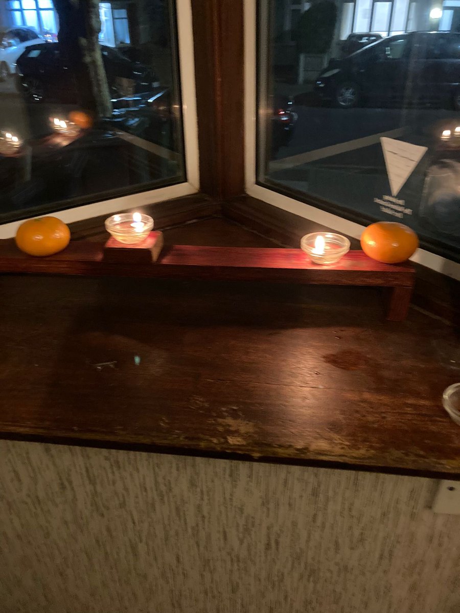 Happy Channuka to everyone celebrating. 

Let the light dispel the darkness.