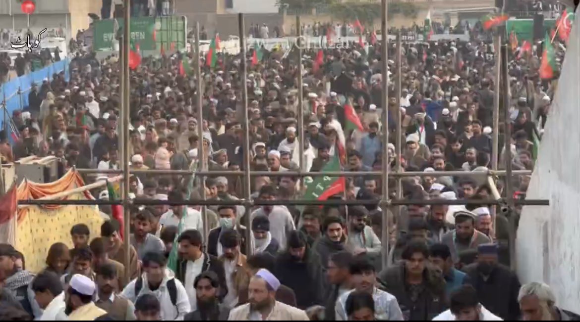 اج کوہاٹ نے بتا دیا کہ اس ملک میں صرف عوامی راج عمران خان کا چلے گا🔥🔥