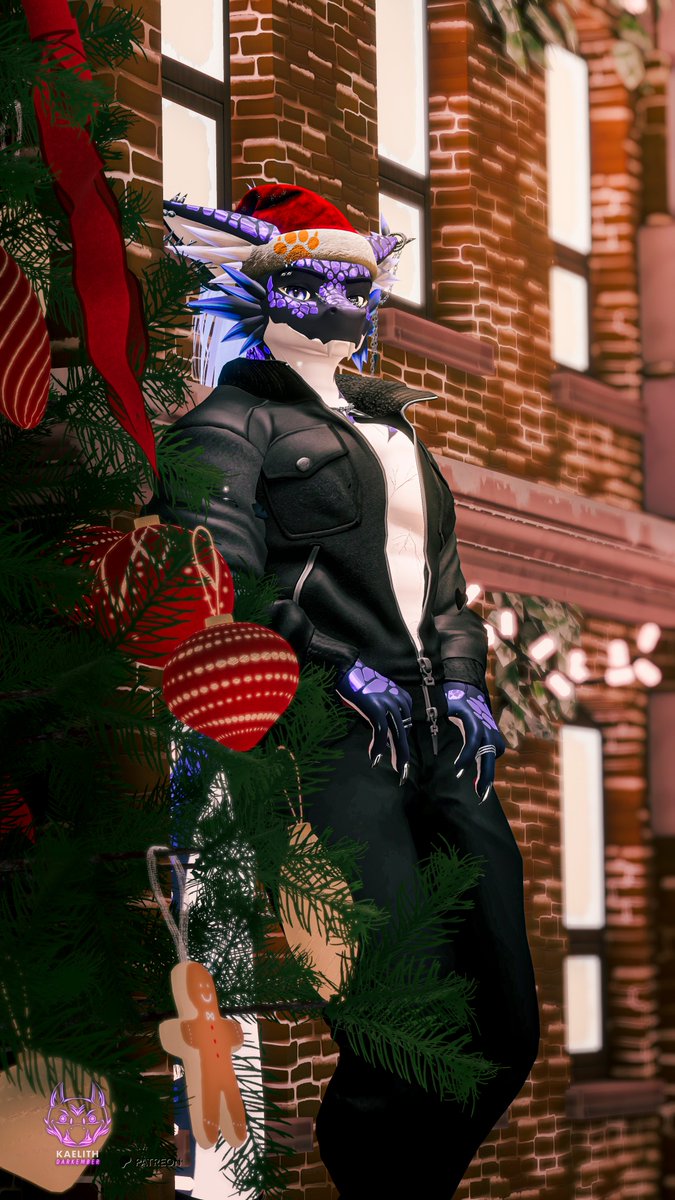 #VRChat #VirtualPhotography 
Seeing a Present under the Tree already? Guess you have to wait till Christmas Day ^^
📸 By Me
✂️ By Me

🗺️ Christmas town By oりんごあめo