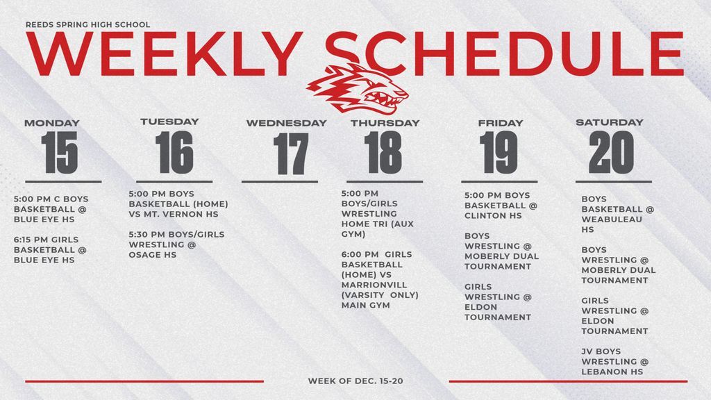 Reeds Spring Activities tweet media