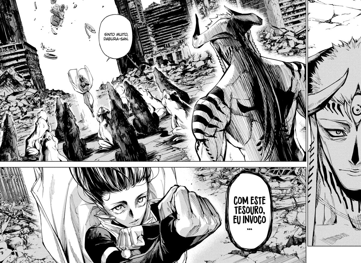 YamatoHaoshoku's tweet photo. Gege não estava exagerando quando disse que a arte do Yuji Iwasaki era incrível.
No começo todo mundo ficou meio decepcionado porque queria a arte de Gege, mas o Yuji tá entregando tudo em um nível altíssimo.
#Modulo15
#JujutsuKaisenModulo https://t.co/OEr4L6Qc4m