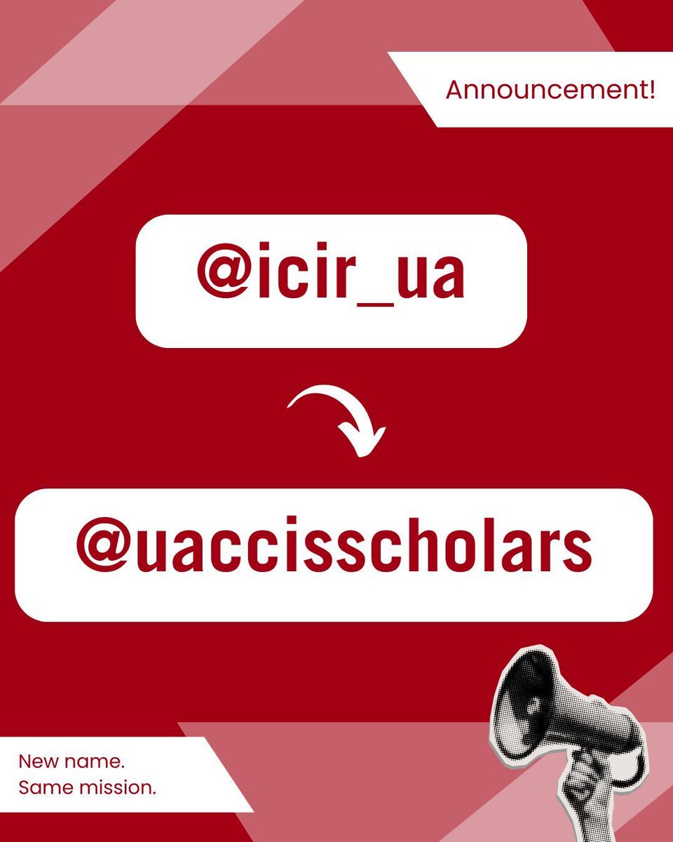 The University of Alabama C&IS Scholars tweet media