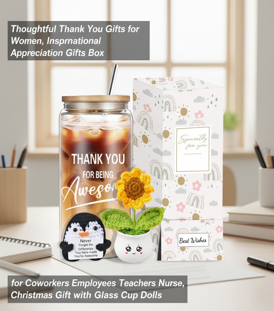 Buyereviews's tweet photo. ⏰ Limited Time Deal ⬩➤ Thoughtful Thank You Gifts for Women, Inspirational Appreciation Gifts Box for Coworkers

🎉 Enjoy a 30% discount on this heartfelt gift box that shows your appreciation in style. 

• Retail Price: $13.99
• Discounted Price: $9.79
• View on Amazon: https://t.co/8P6DUvNVkv

Follow us for daily savings: 
https://t.co/pvgR8doC0n

#ad #deal