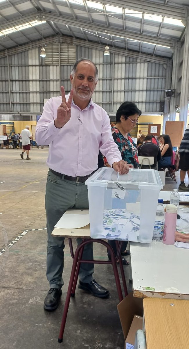 Cuando vaya a votar, no diré nada… pero habrá señales! ✌🏻🇨🇱❤️