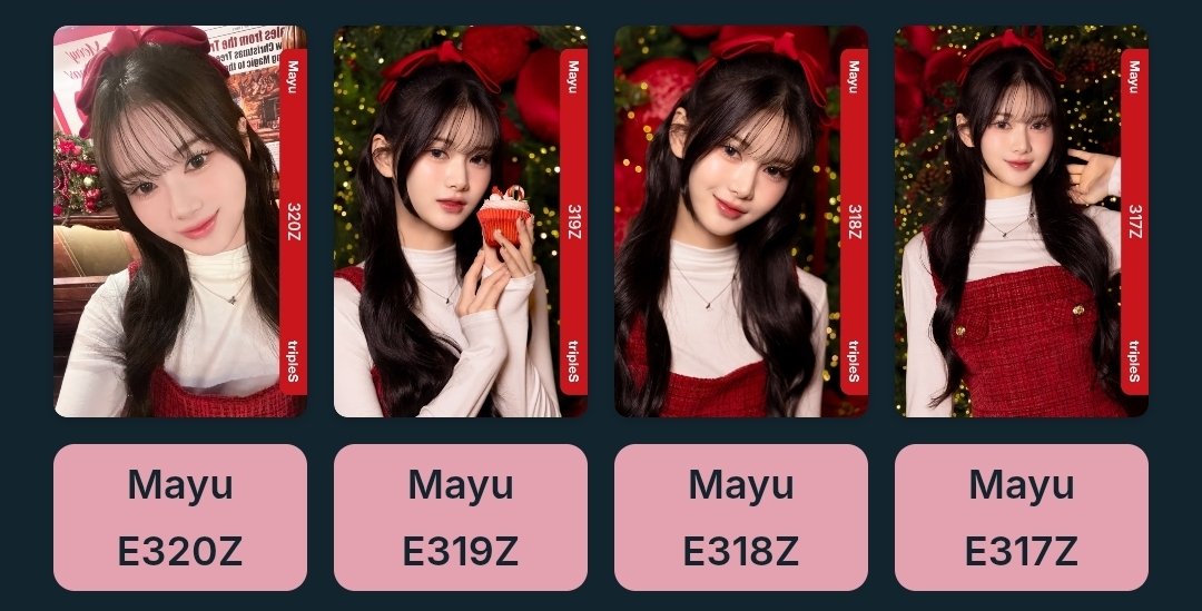 tripleS Christmas objekt giveaway! Week 2 ❄️ to celebrate the