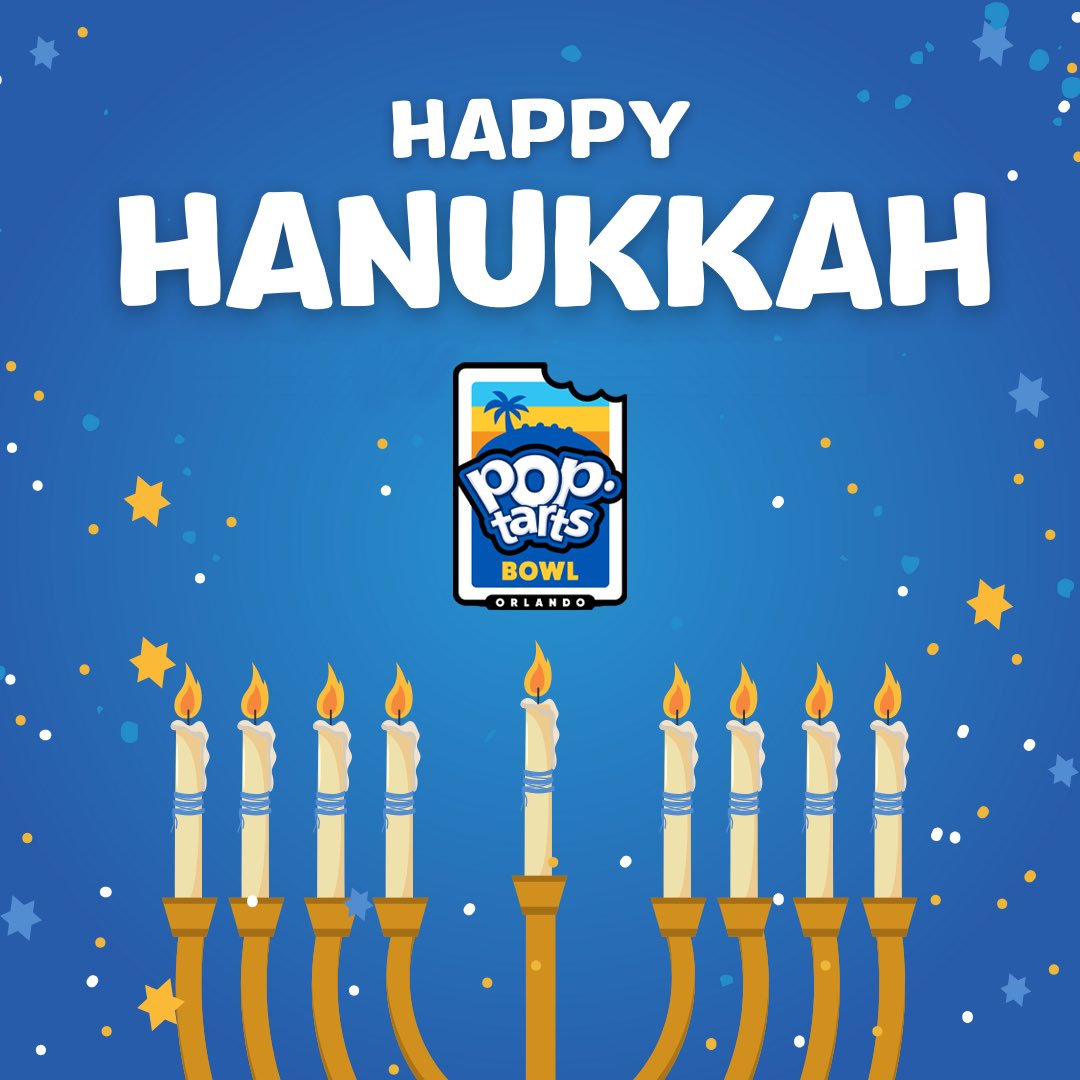 Happy Hanukkah. May this season bring light, peace, and celebration to all who observe.