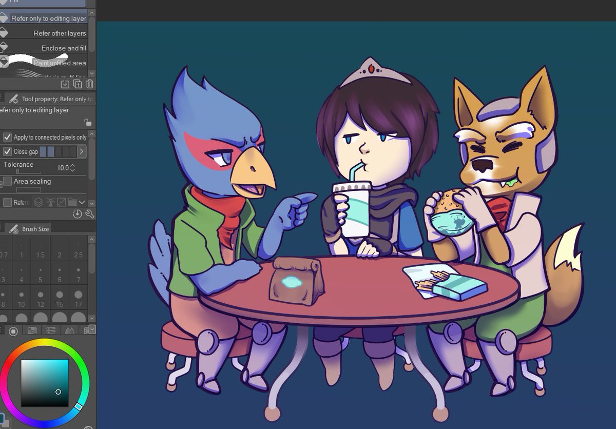 What do you think the Falco main is mad about this time?

(sharing my doodles instead of hoarding all my shit lol)