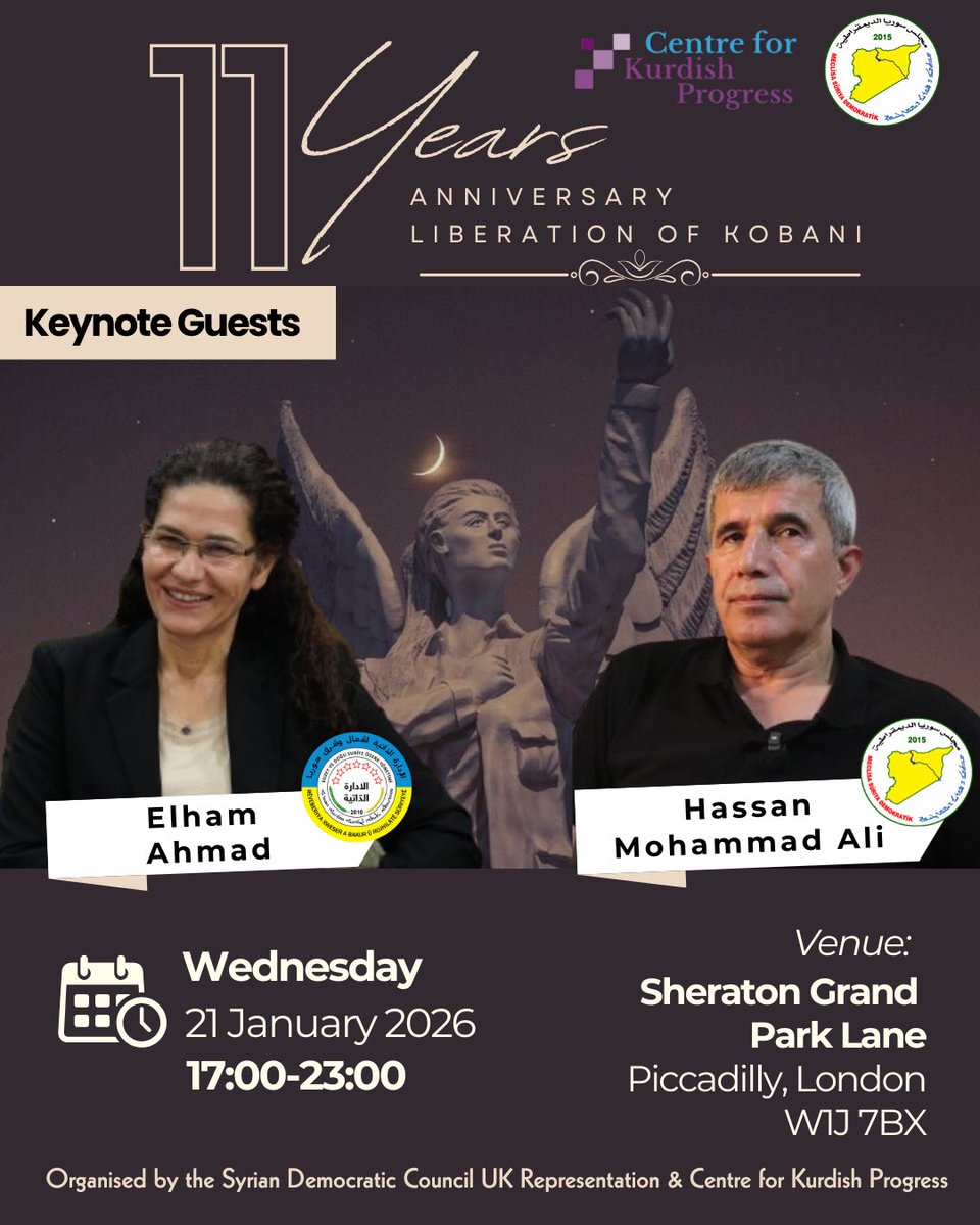 Syrian Democratic Council UK tweet media