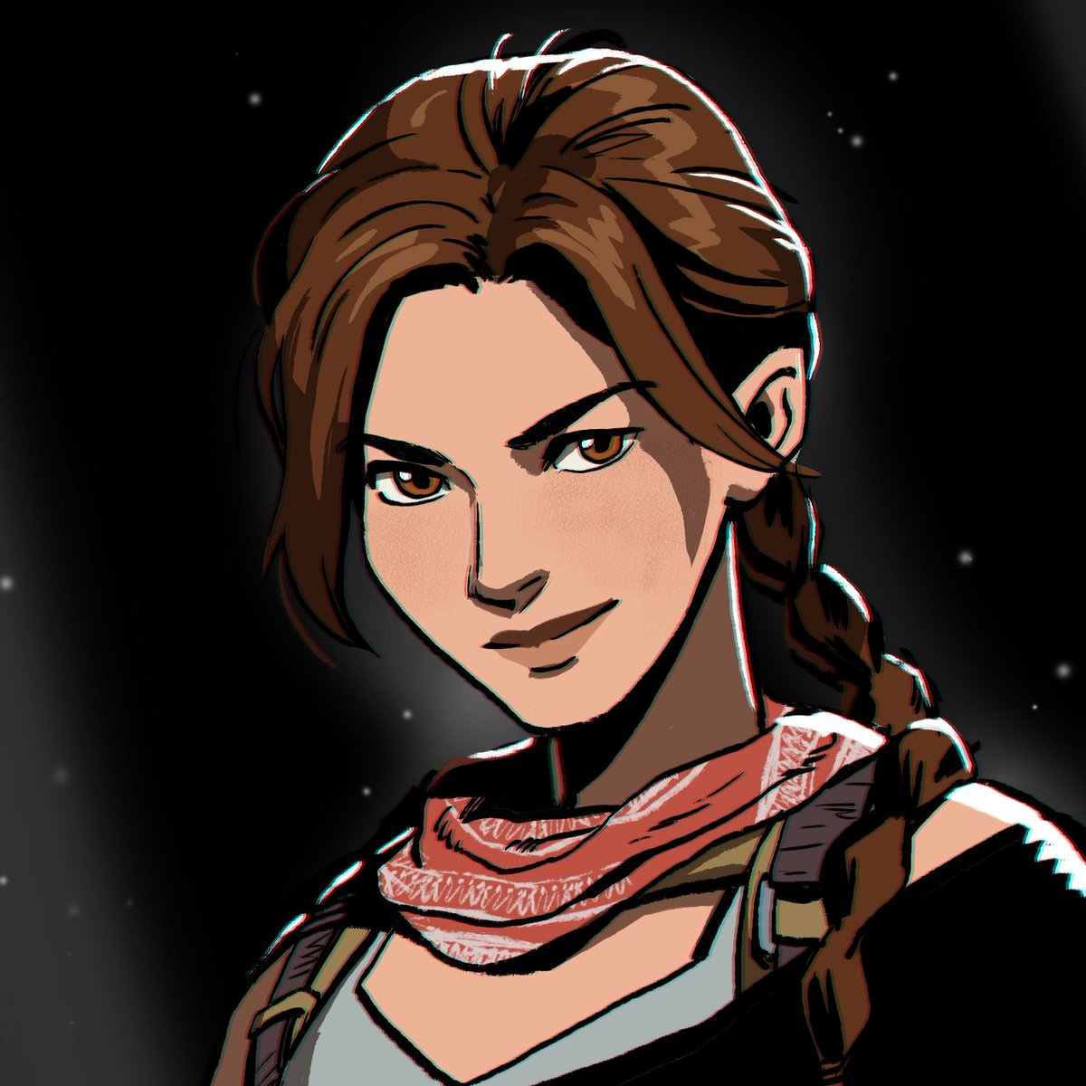 Lara Croft from #TombRaiderCatalyst 
she's confident, mischief, beautiful, elegant, just like what i sense in Survivor LC 😘 and new era will come in 2027 🥰