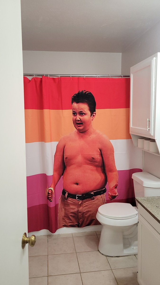 First thing that went up at our new place