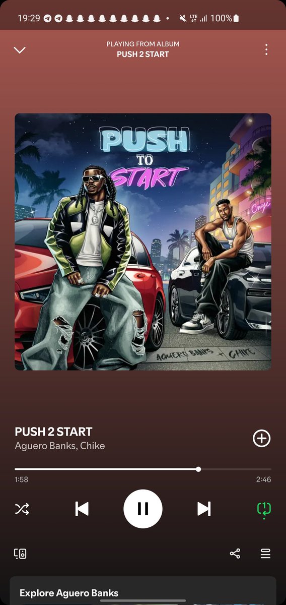 Chestolooo's tweet photo. Banger on repeat!!🔥🔥🔥 #pushtostart @aguero__banks @Officialchike https://t.co/nbkswD941p