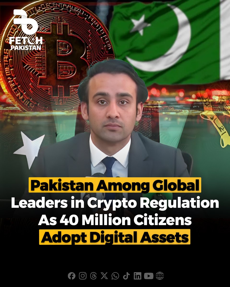 Pakistan is emerging as a global leader in cryptocurrency regulation, with  an estimated 30 – 40 million citizens using digital assets under a newly  framed regulatory framework. The government has issued NOCs