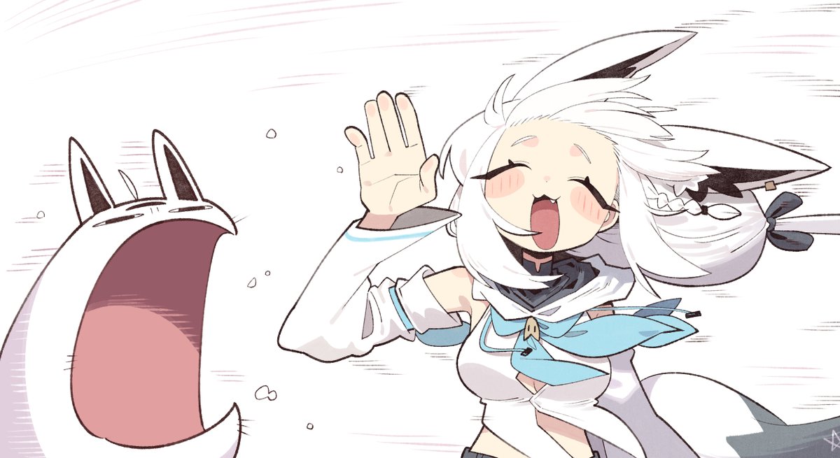 👁️👁️🗯️🗯️🦊 #絵フブキ