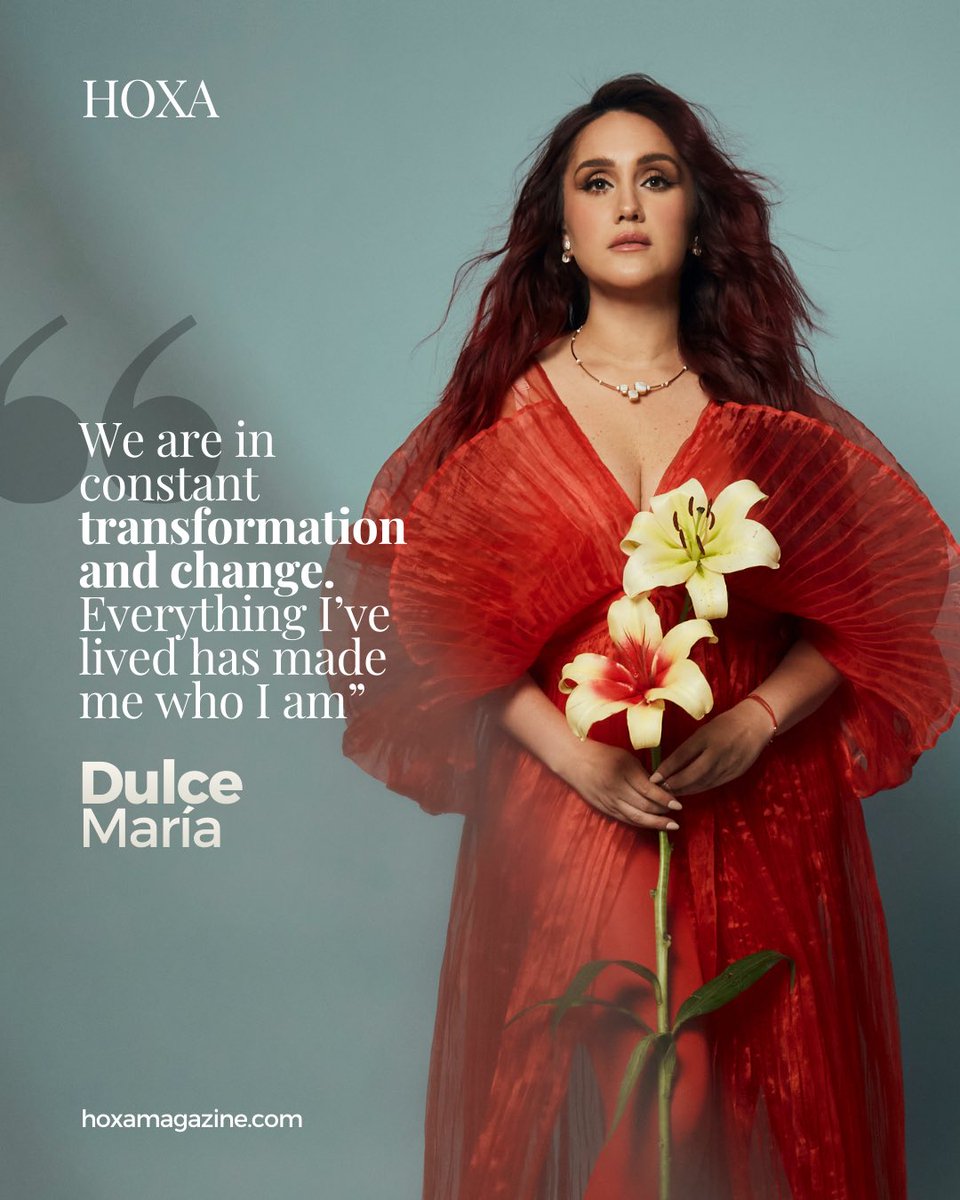 Few artists navigate decades without losing themselves, yet <a href="/DulceMaria/">Dulce Maria</a> has crossed entire generations leaving her mark. Celebrating her 35-year career, Dulce sees this current phase of her life as a moment of profound personal growth.

Find out more at hoxa.us/DulceMaria