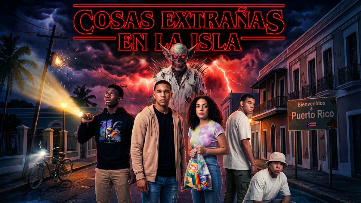Ya pueden ver mi más reciente vídeo en mi canal de YouTube, que es una parodia musical sobre cómo sería Stranger Things en Puerto Rico en medio de un apagón. Si te gusta, recuerda darle "like" en YouTube y compartirlo youtu.be/JbJ9i1A7jUE
