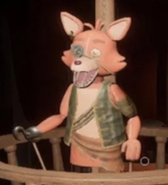 Wearing an eyepatch to train my lazy eye 
Foxy MAXXXING though