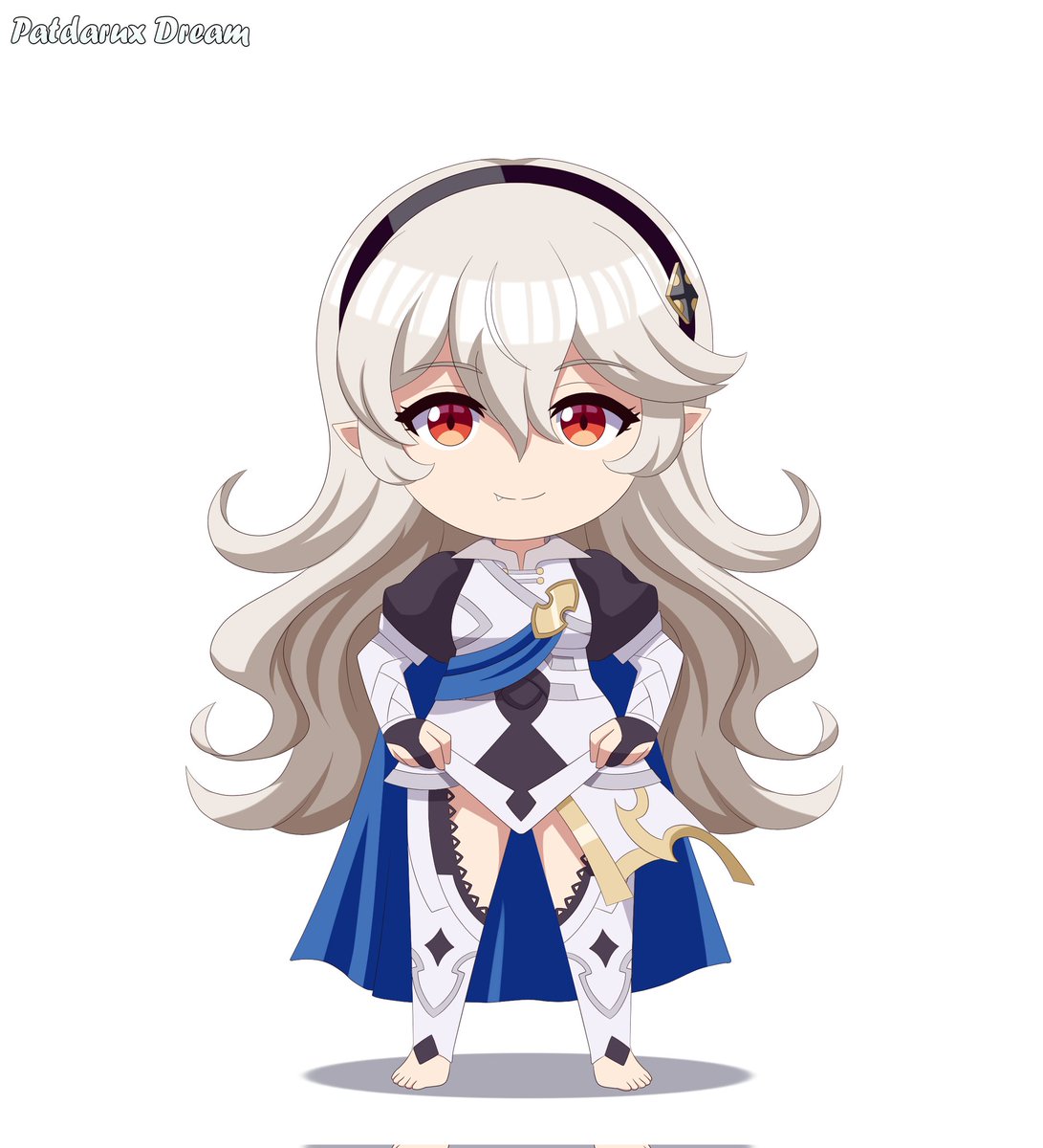 patdarux's tweet image. Corrin and Mia (Agnes Tachyon pose)

#FireEmblem