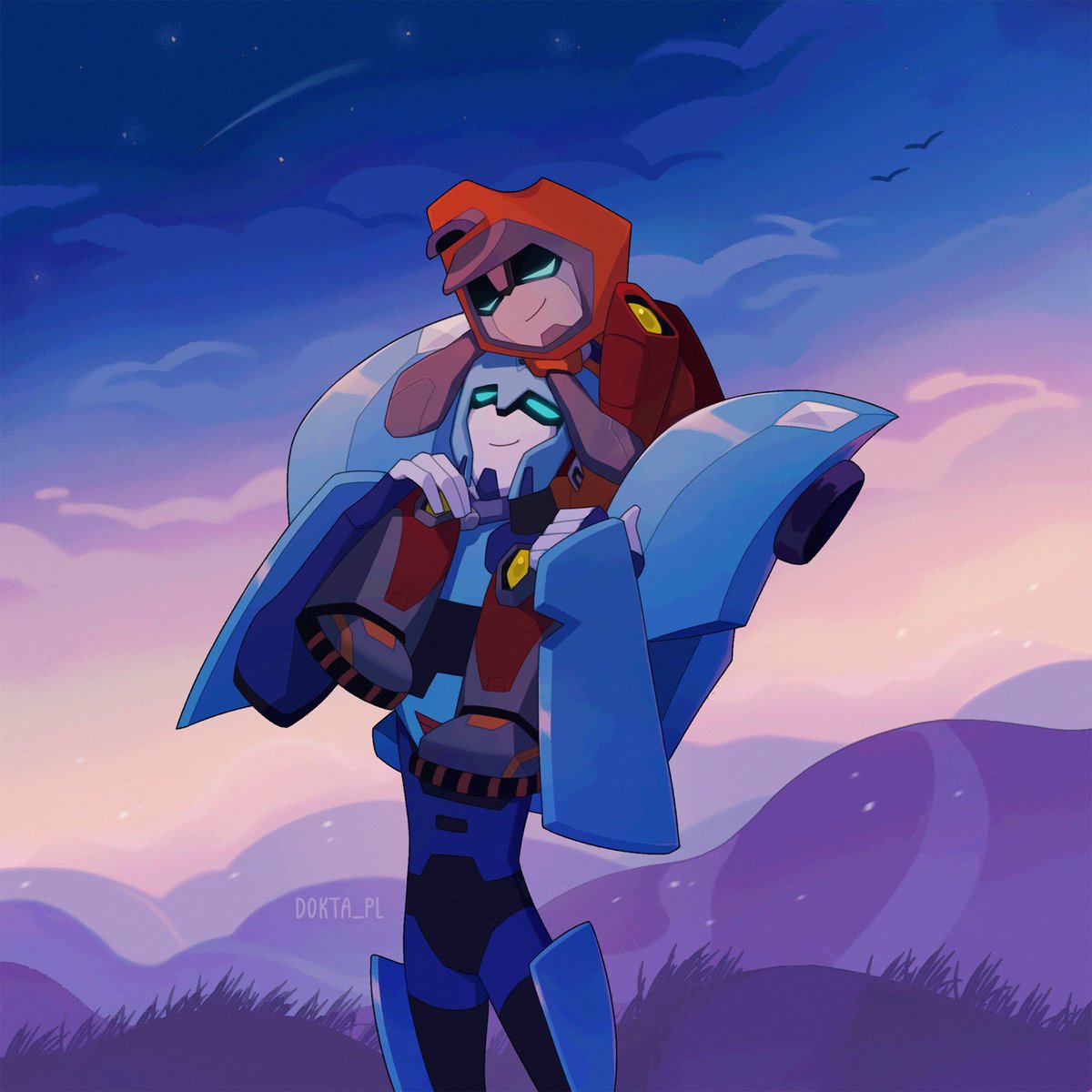 Dokta_art's tweet photo. Просто добрая картинка 🚙

#Blurr #Wheelie #transformers_animated https://t.co/pZ6HVPNdt1